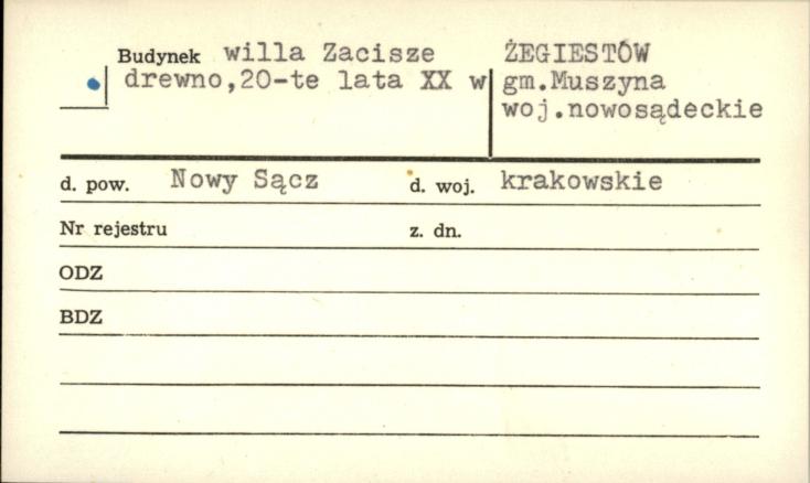 willa Zacisze, skan 1