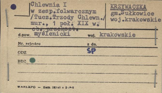 chlewnia I w zespole folwarcznym, skan 1