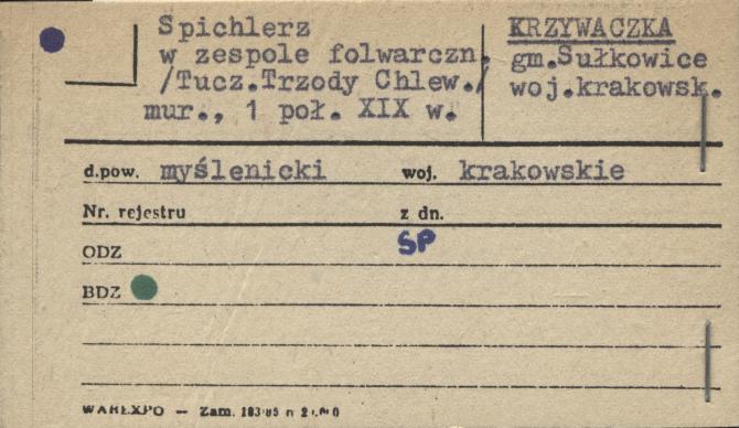 spichlerz w zespole folwarcznym, skan 1