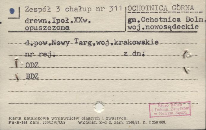 zespół 3 chałup, skan 1