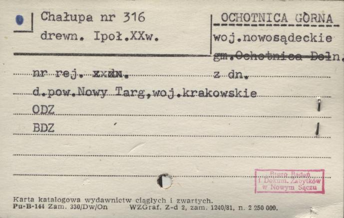 chałupa, skan 1