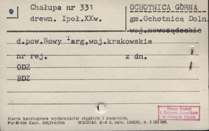 chałupa, skan 1