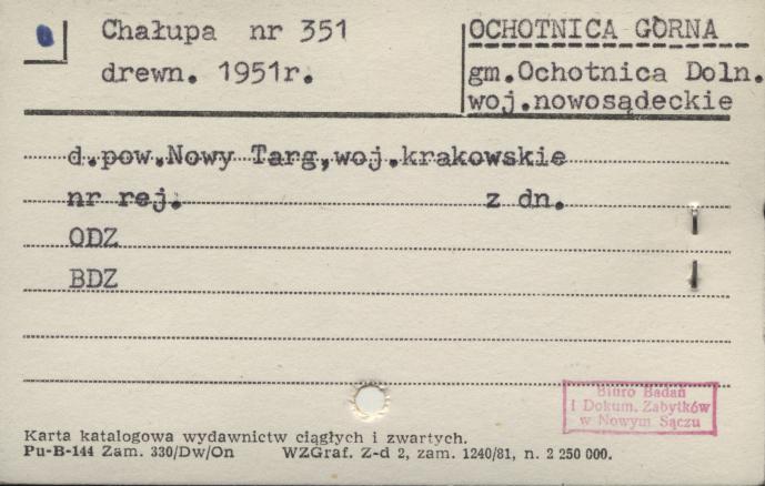 chałupa, skan 1