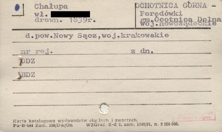 chałupa, skan 1