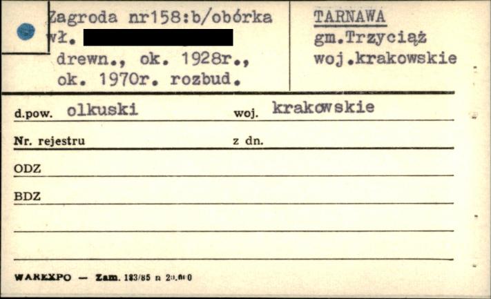 obórka w zagrodzie, skan 1