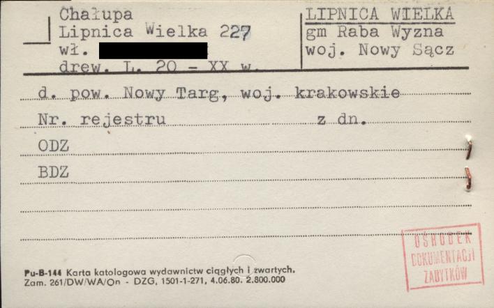 chałupa, skan 1