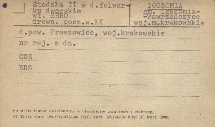 stodoła II w folwarku dworskim, skan 1