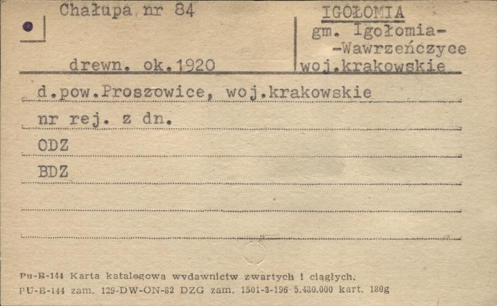 chałupa, skan 1