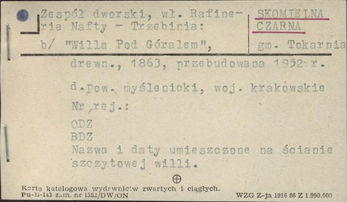 Willa Pod Góralem, skan 1