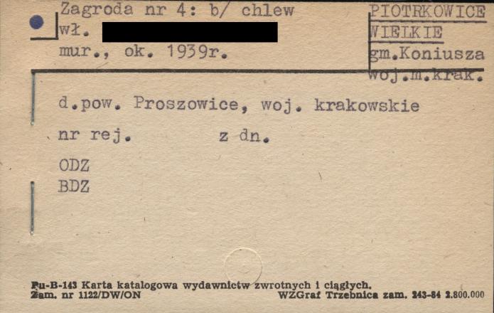 chlew w zagrodzie, skan 1