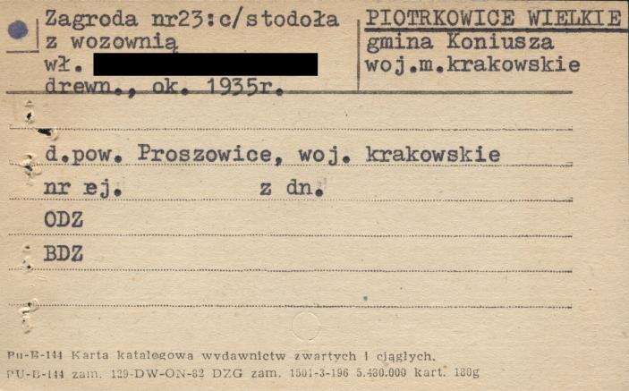zagroda - c/ stodoła z wozownią, skan 1