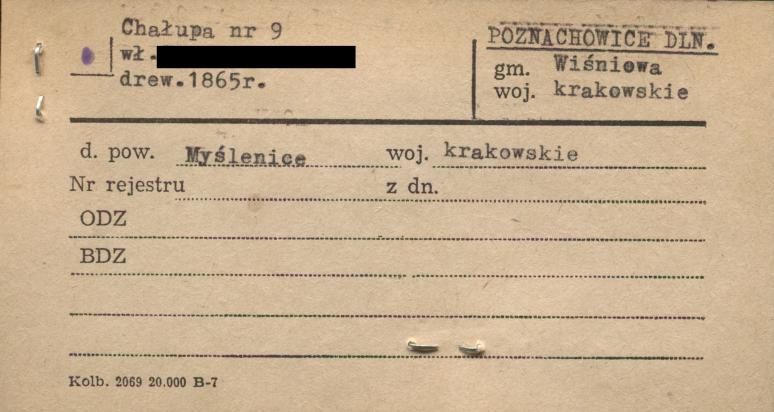 chałupa, skan 1