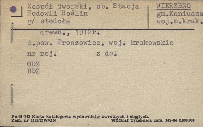 zespół dworski - stodoła, skan 1