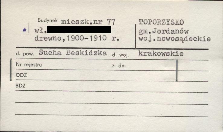 budynek mieszkalny, skan 1