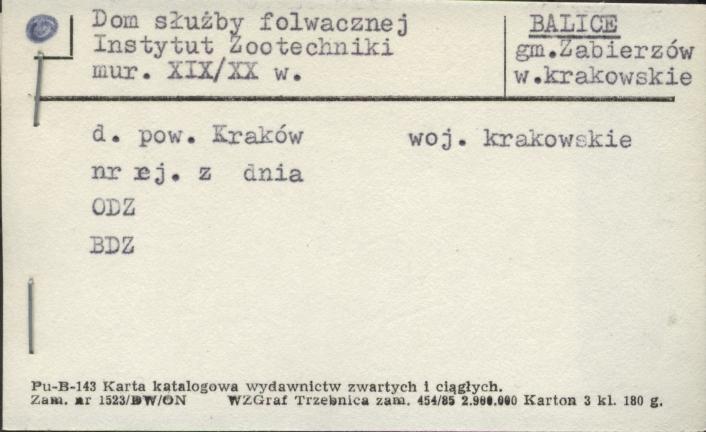 dom służby folwarcznej, skan 1