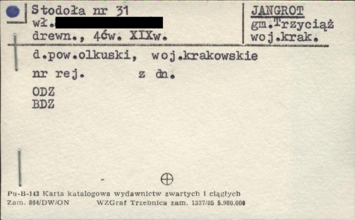 stodoła, skan 1