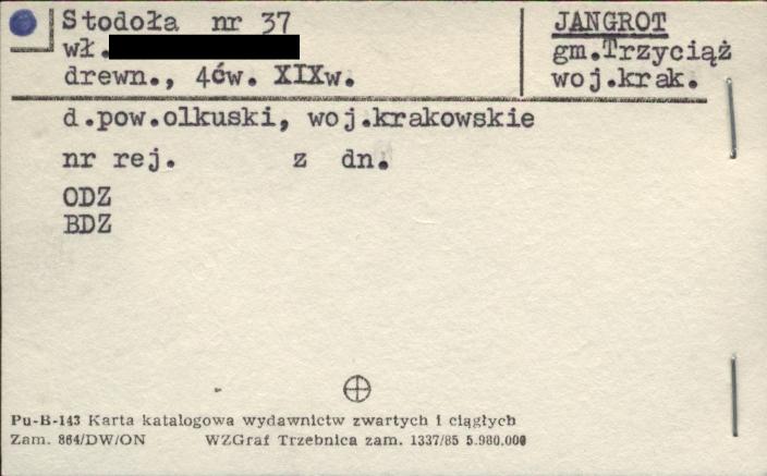 stodoła, skan 1