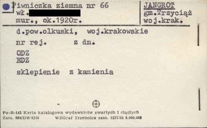 piwniczka ziemna, skan 1