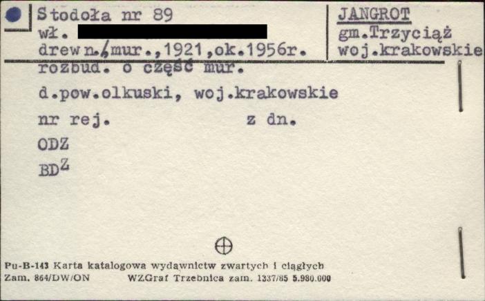stodoła, skan 1