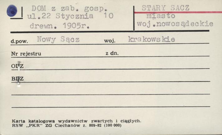 dom - zabudowania gospodarcze, skan 1