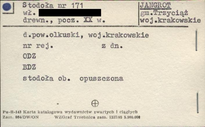 stodoła, skan 1