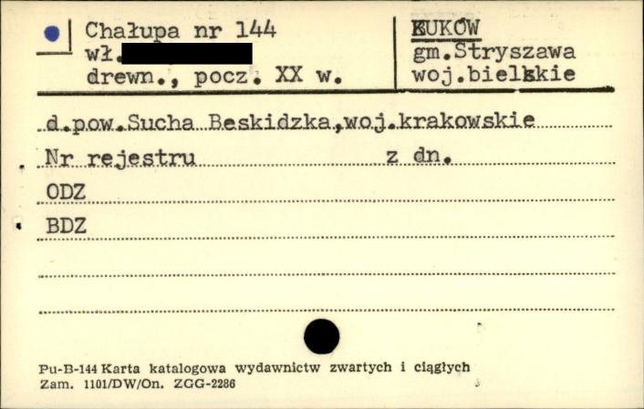 chałupa, skan 1