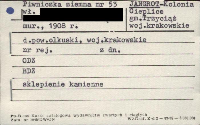 piwniczka ziemna, skan 1