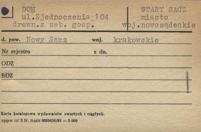 dom - zabudowania gospodarcze, skan 1