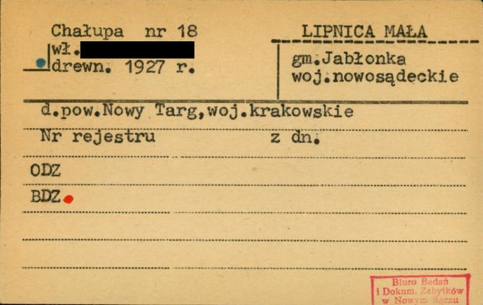 chałupa, skan 1