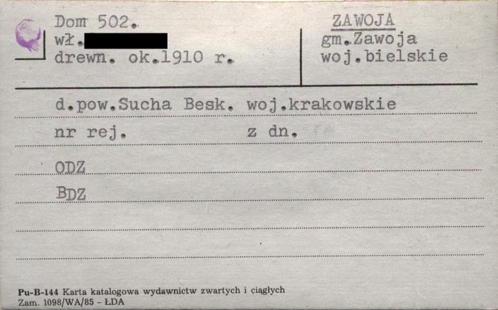 dom, skan 1