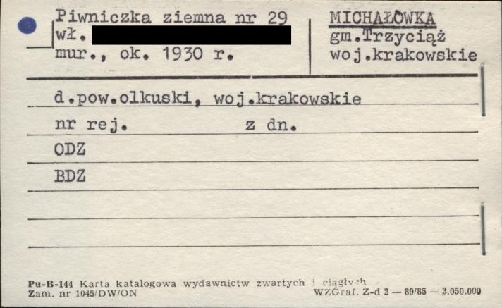 piwniczka ziemna, skan 1