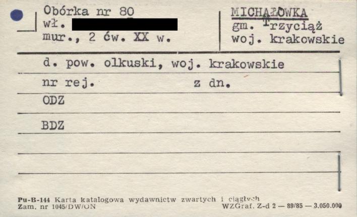 obórka, skan 1