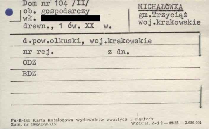 dom (II) ob. gospodarczy, skan 1