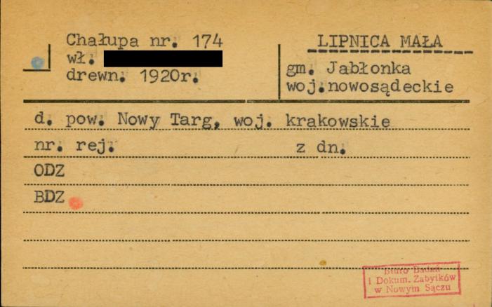 chałupa, skan 1