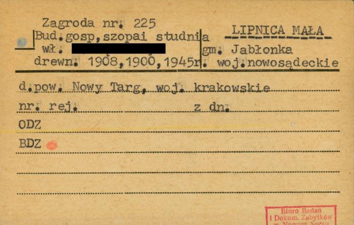 zagroda - budynek gosp., szopa i studnia, skan 1