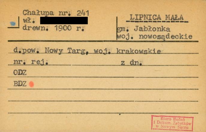chałupa, skan 1