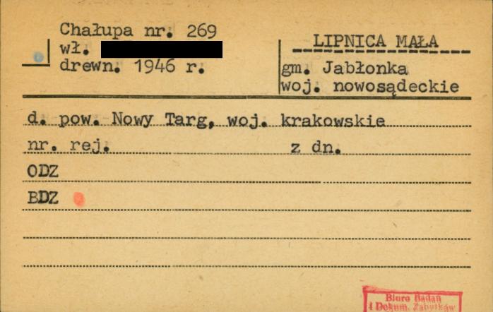 chałupa, skan 1