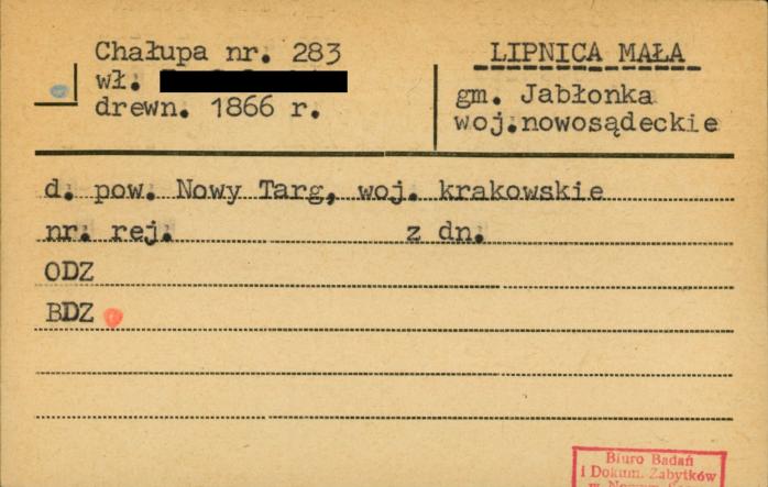chałupa, skan 1