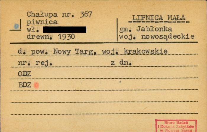 chałupa, skan 1