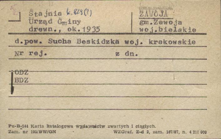 stajnia k. 829 (?), skan 1