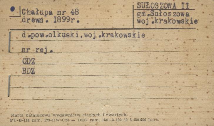 chałupa, skan 1