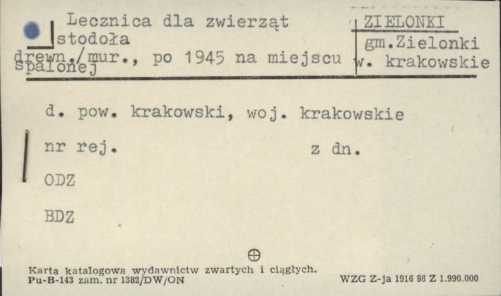 lecznica dla zwierząt stodoła, skan 1