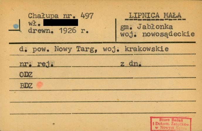 chałupa, skan 2