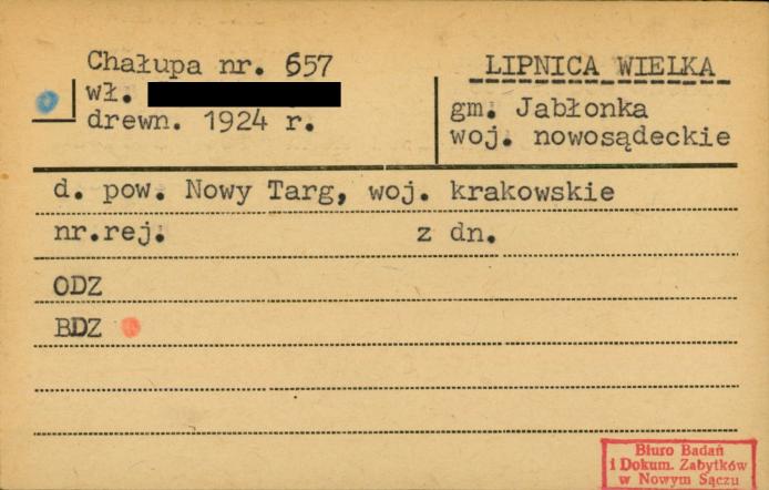 chałupa, skan 1