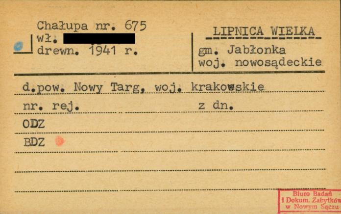 chałupa, skan 1