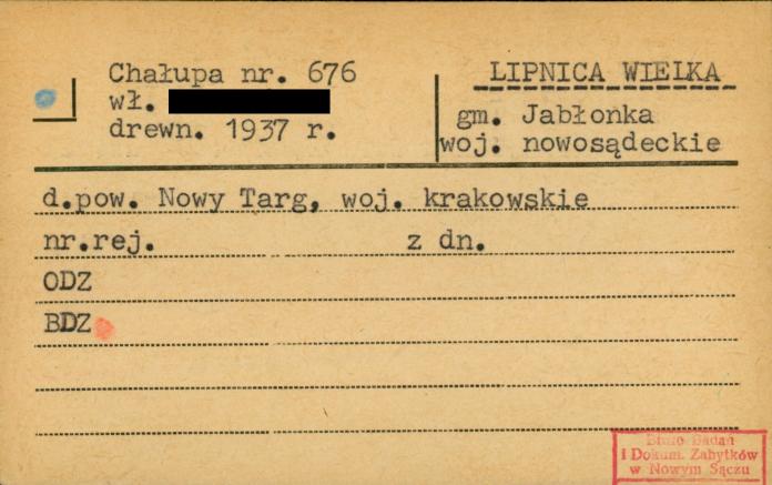 chałupa, skan 1