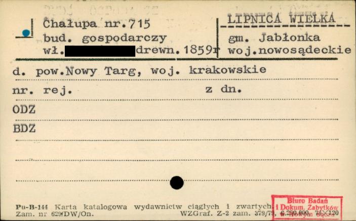 chałupa, bud. gospodarczy, skan 1