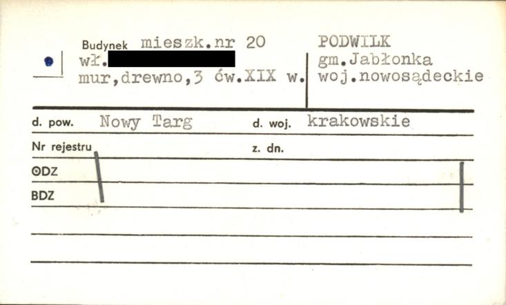 budynek mieszkalny, skan 1