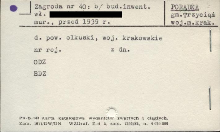 budynek inwentarski w zagrodzie, skan 1