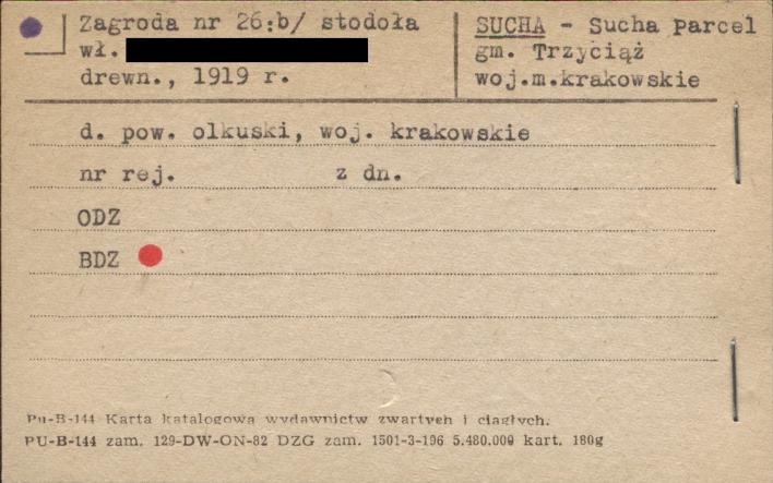 stodoła w zagrodzie, skan 1